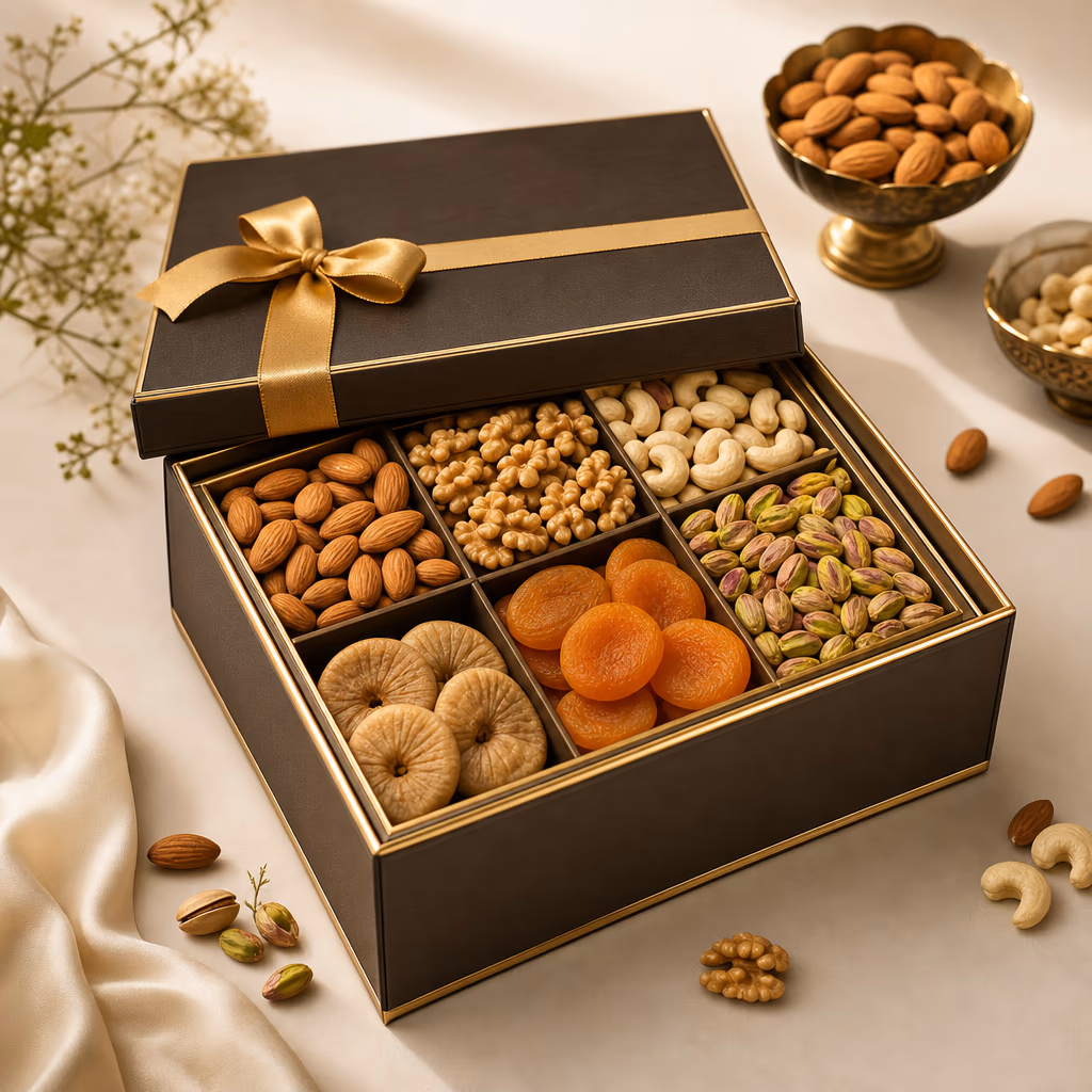 Corporate dry fruit gift boxes prepared in bulk