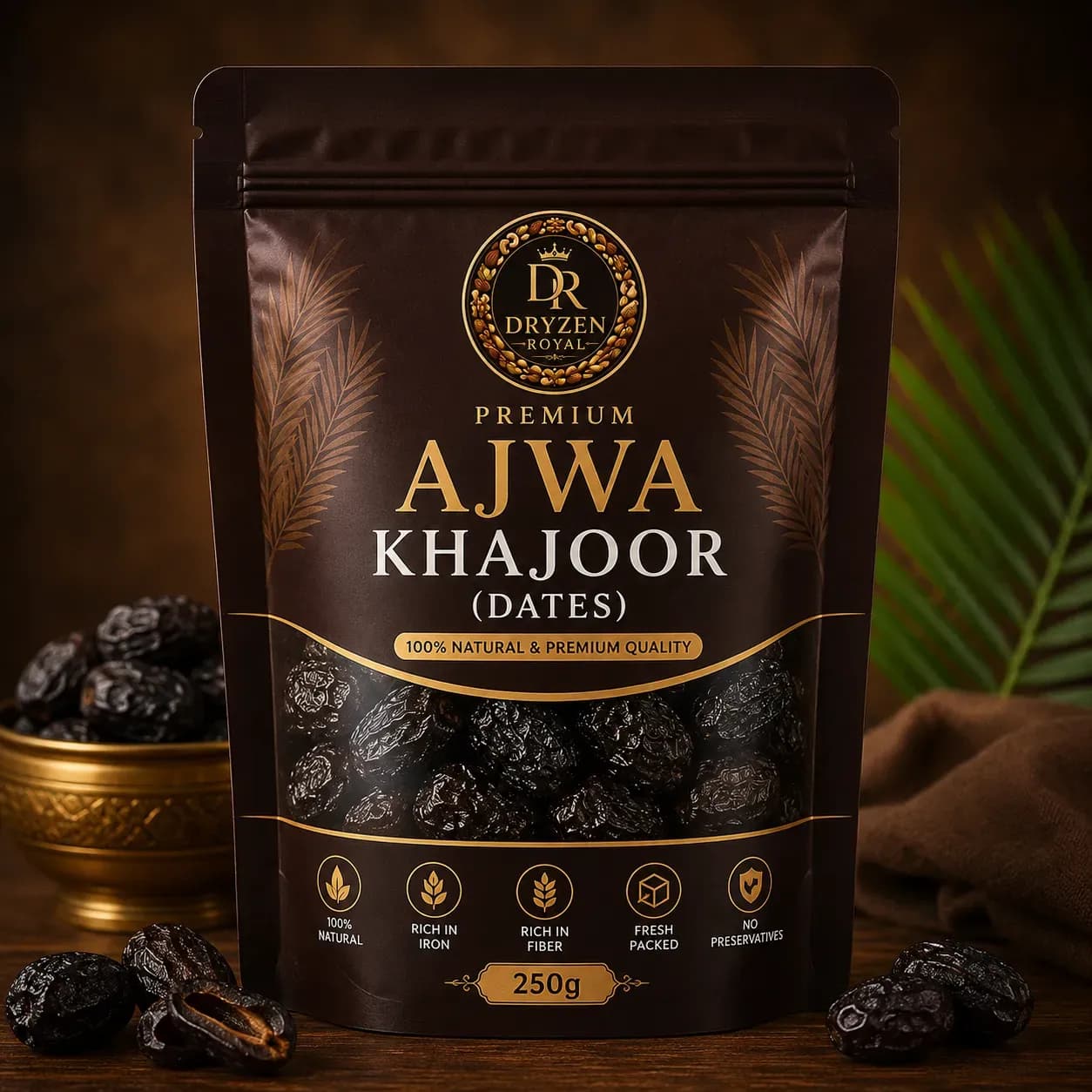 Premium Ajwa Khajoor (Dates) | Dryzen Royal – ajwa dates online Pakistan