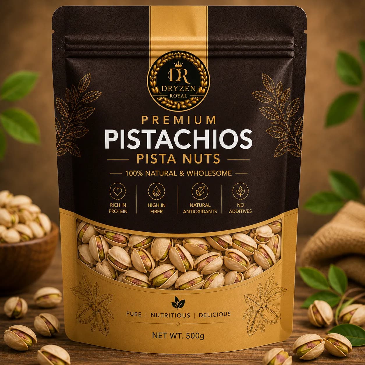 Premium Pistachios Pista Nuts Dryzen Royal – Dryzen Royal Pistachios